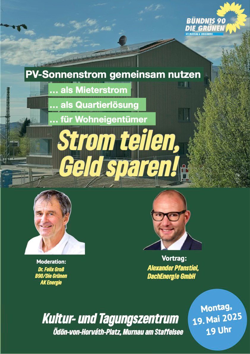 Veranstaltung - Mieterstrom vom eigenen Dach